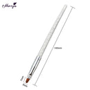 7PCS Rhinestones Handle Painting Pen UV Gel Drawing Brush Liner Nail A ONA