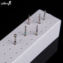 30 Holes Acrylic Nail Art Drill Bit Holder Stand Storage Container Case Ma CKE