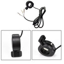 22mm Thumb Throttle Twin Brake Lever Speed Governor ABS Black JBD