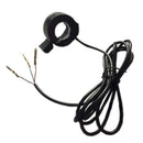 22mm Thumb Throttle Twin Brake Lever Speed Governor ABS Black CWE
