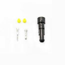 10pcs 4P Nylon Flame Retardant Automotive Waterproof Connect PA66+ Copp FZJ