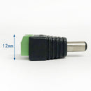10x Power Connector Power Socket for Led Strip CCTV Security Camera Cable Wire