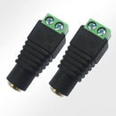 DC Power Male 5.5 x 2.1mm Jack Adapter Cable Plug Connector for CCTV / L LXZ