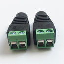 DC Power Male 5.5 x 2.1mm Jack Adapter Cable Plug Connector for CCTV / L LXZ