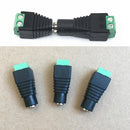 DC Power Male 5.5 x 2.1mm Jack Adapter Cable Plug Connector for CCTV / L LXZ