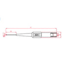 Multimeter Full Insulated Electric Circuit Piercing Testing Probe Quick Te BAU