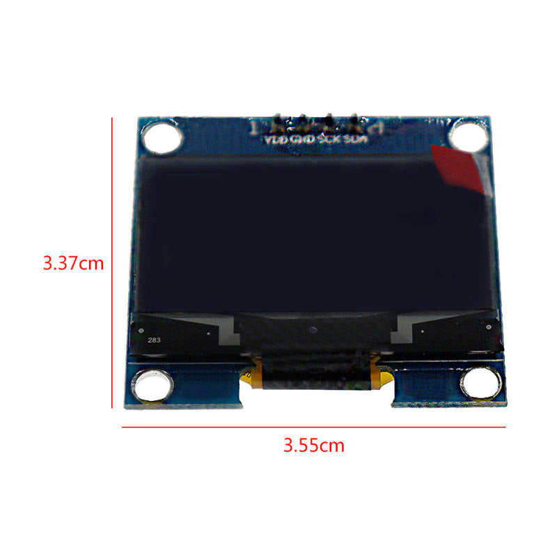 1.3" 4Pin OLED LCD Display 128*64 IIC I2C Interface Module For Arduino fggh