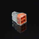 100xPCT-104 Push Wire Wiring Cable Connector 4 Pin Conductor Terminal B NMZ