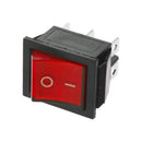 5PCS Red Neon On-off Rocker Switch AC16A/250V AC20A/125V Plus Water Cov VIL PIF
