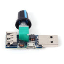 1pc USB Fan Speed Controller Regulator Speed Variable Switch Module XBY
