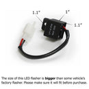 Motorcycle Steering Flash Relay Waterproof Smart Flasher With Plug Wire gfh GSD