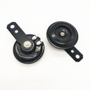 Universal Motorcycle Electric Horn kit 12V 1.5A 105db Round Loud Horn TZD