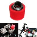 For Red-Motor Off-Road Vehiclele Sponge Air Filter Cleaner Straight Neck GIN