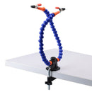 Bench Vise Aluminum Table Clamp Soldering Iron Holder Soldering Station XHR
