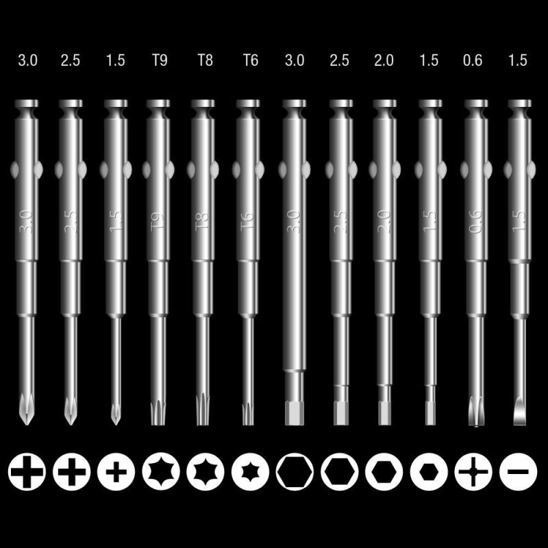 13-In-1 Screwdriver Repair Kit + Bag For DJI Mavic Pro / Spark / Phant JTC