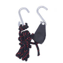 1/4" Rope Ratchet 150lb Heavy Locking Hanger for Tent Room Fan Grow Plant Red AS