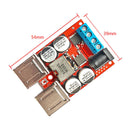 DC8V-35V to 5V 8A Power Step Down Module 4-Port USB Mobile Phone Car C HXV MXH