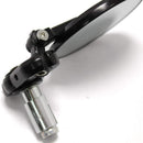 2x Motorcycle Handlebar Plastic Modified Plated Rearview Mirror Side KCI