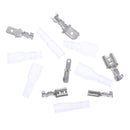 4.8mm car horn Crimp Terminals Female & Male Spade Connector Case 200P QHL