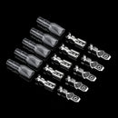 4.8mm car horn Crimp Terminals Female & Male Spade Connector Case 200P QHL
