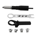 Electric Rivet Nut Gun Adapter Cordless Riveting Insert Nut Power Drill Tool hgf
