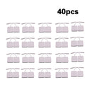 40pcs 2.0mm Jack 4*4cm Non-Woven Physiotherapy Tablets 20 Bags White Useful VAP