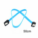 50cm SATA 3.0 Cable SATA3 III 6GB/s Right Angle Serial ATA SSD Hard Drive  MLT