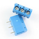 100PCS KF301-3P Screw Terminal Block Connector 5.0mm Pitch PCB 12A 300V gfd KTP