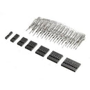 310X 2.54mm Male + Female Dupont-Wire And Header Connector Housing Kit hgf RSB