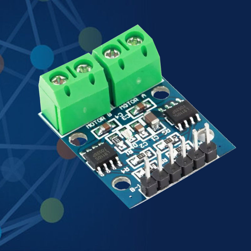 2pcs L9110S H-bridge Stepper Motor Dual DC Motor Driver Controller Boa QAN HKM