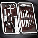 12 x Nail Care Cutter Grooming Kit Set Cuticle Clippers Pedicure Manic LRQ