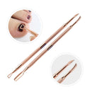 Stainless Steel Nail art Cuticle Spoon Pusher Manicure Pedicure Remover XYV
