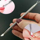 Triangle UV Gel Polish Remove Stick Manicure Nail Art Tool Pusher Scraper QBO
