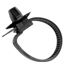 100xNylon Cable Tie Fastener Clips Car Loom Hose Clamp Fastening Zip Strap New