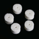 500PCS 13mm Wool Felt Polishing Wheel Buffing Pad 2 Mandrels for Rotary DZX