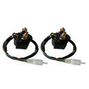 2X Scooter Starter Relay Solenoid for GY6 50cc 125cc 150cc Chinese ATV  NLU