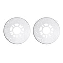 6PCS Aluminium Disc Brake Cover Vehicle Wheel Decorative Rotor Cross Drill VTN