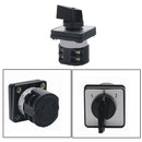 2PCS 3-Position 2 Pole Rotary Selector Universal Rotary Cam Changeover Sw KVT