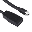 2x Car MP3 Female Adapter AUX Jack Audio Input Cord Cable for E46 LJ Aux SKC