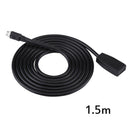 2x Car MP3 Female Adapter AUX Jack Audio Input Cord Cable for E46 LJ Aux SKC