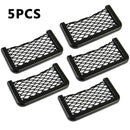 5PCS Car Mobile Phone Storage Net Pocket Car Supplies Car Storage Bag B WXS NIZ