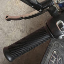 22MM Universal Motorcycle Handlebar Grips Bar End For Racer Bobber Clubm ZCT