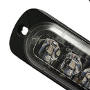 2x Blue 6 LED Dash Strobe Light Flash Emergency Warning Safety Lamp For C CVR