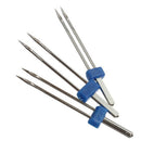 3 Twin Double Needle Size 2.0/90, 3.0/90, 4.0/90 Sewing Machine Needles fds SNM