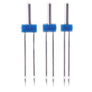 3 Twin Double Needle Size 2.0/90, 3.0/90, 4.0/90 Sewing Machine Needles fds SNM