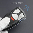 For Audi New Q5 Q7 A4 B9 A5 TT Carbon Fiber Hard Key Cover Fob Case Cha ALW KYV