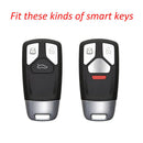 For Audi New Q5 Q7 A4 B9 A5 TT Carbon Fiber Hard Key Cover Fob Case Cha ALW KYV