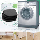 4Pcs Washing Machine Shock Non-slip Mats Cute Refrigerator Shock Pad Ho LQF