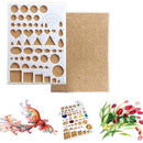 Paper Quilling Template Mold Board DIY Crafts Crimp Art Tool Scrapbook Handmad