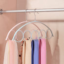 Scarf Hanger 5 Round Loops Holder Ties-Belts Organizer Home Tools Hot 1pcs VZO